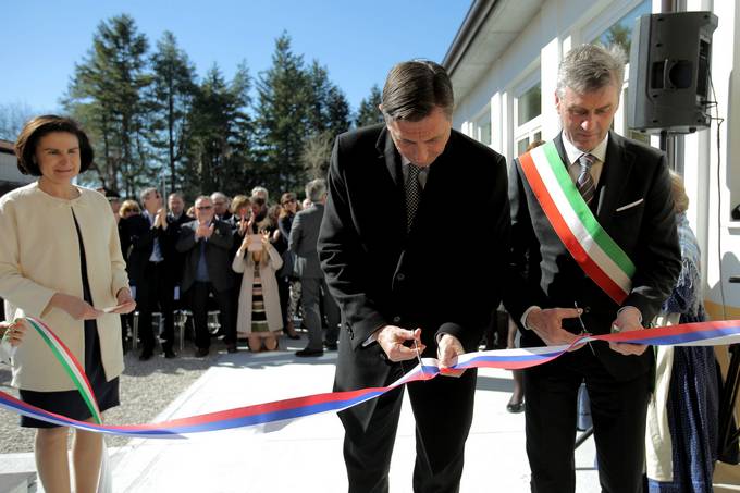 Predsednik Republike Slovenije v petru: "Za ni na svetu ne bi elel zamuditi te udovite prireditve, danes, tu v petru."